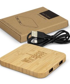 15W Bamboo Charging Hub