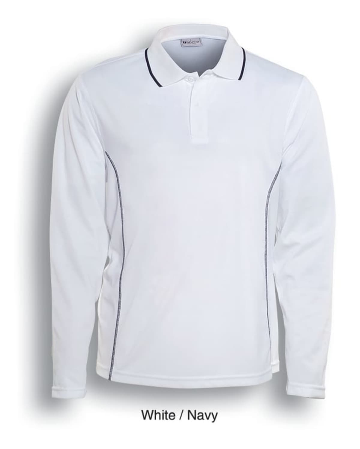 Unisex Long Sleeve Polo - Image 6
