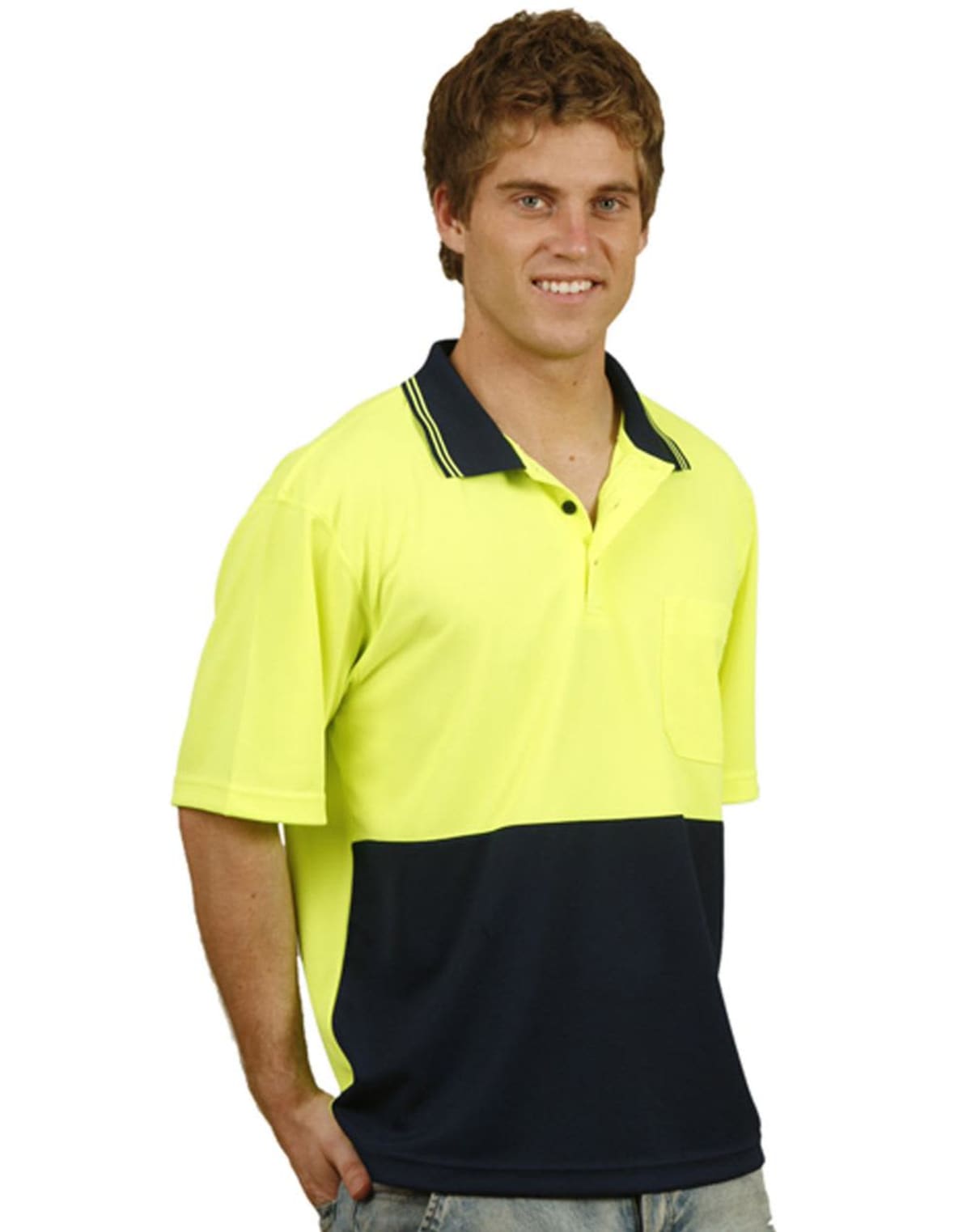 Hi-Vis TrueDry Safety Gear Polo - Image 2